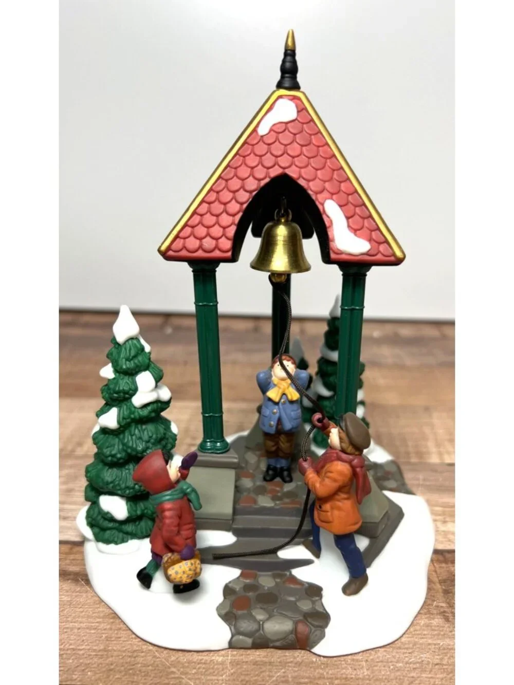Dept 56 98711 Christmas Bell Gazebo Figurine Heritage Village